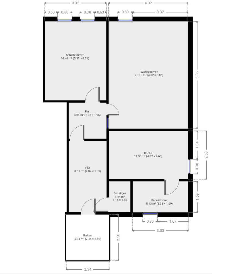 FeWoC2 Grundriss